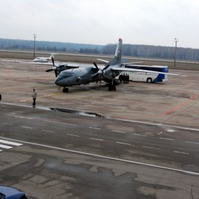 Antonovval Oroszország felett